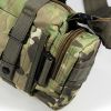 [Light Woodland] Military Camouflage Multi-Purposes Fanny Pack / Waist Pack / Travel Lumbar Pack