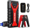 DBPOWER G16 2000A 20800mAh Portable Car Jump Starter(UP to 8.0L Gas/6.5L Diesel Engines) 12V Auto Lithium-Ion Battery Booster with Smart Clamp Cables,