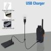 1pc Baofeng BF-888H Ham Two Way Radio; Walkie Talkie With Rechargeable Battery Headphone USB Charge Long Range 16 Channels