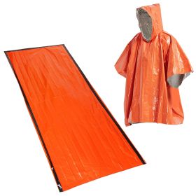 Outdoor Life Bivy Emergency Sleeping Bag Thermal Keep Warm Waterproof Mylar First Aid Emergency Blanke Camping Survival Gear (Color: A, Ships From: Czech Republic)