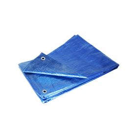 Multi Usage Hardware Accessories Household Awnings Tent Tarp (Color: Blue, size: 16 x 20 Ft)