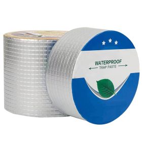 Waterproof Butyl Aluminum Foil Tape for RV Repair Glass Repairs Roof Patching (size: 32.8ft x 3.94inch)