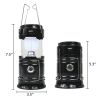 2 in 1 Ultra Bright Portable LED Flashlights Camping Lantern 2 Way Rechargeable