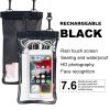 Phone Waterproof Bag; Diving Case; 7.6 Inch IPX8 For Universal Phone; Swimming Seal Bag With Touch Screen