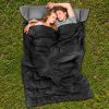 Traving Camping Portable Duble Person Waterproof Sleeping Bag W/ 2 Pillows