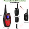 Retevis RT628 Walkie Talkies for Kids; Toys for 5-13 Year Old Boys Girls; Key Lock; Crystal Voice; Easy to Use; Long Range Walky Talky for Camping Hik